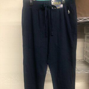 *NWT* Men's Medium Polo Ralph Lauren Sleep Joggers Navy